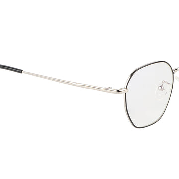Premium Quality Hexagonal Metal Frame (Black & Silver)