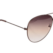 Aviator UV Protection Sunglass (Brown)