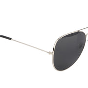 Aviator UV Protection Sunglass (Silver and Full Black)