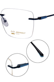 Square Signature Rimless Frame (Gold)