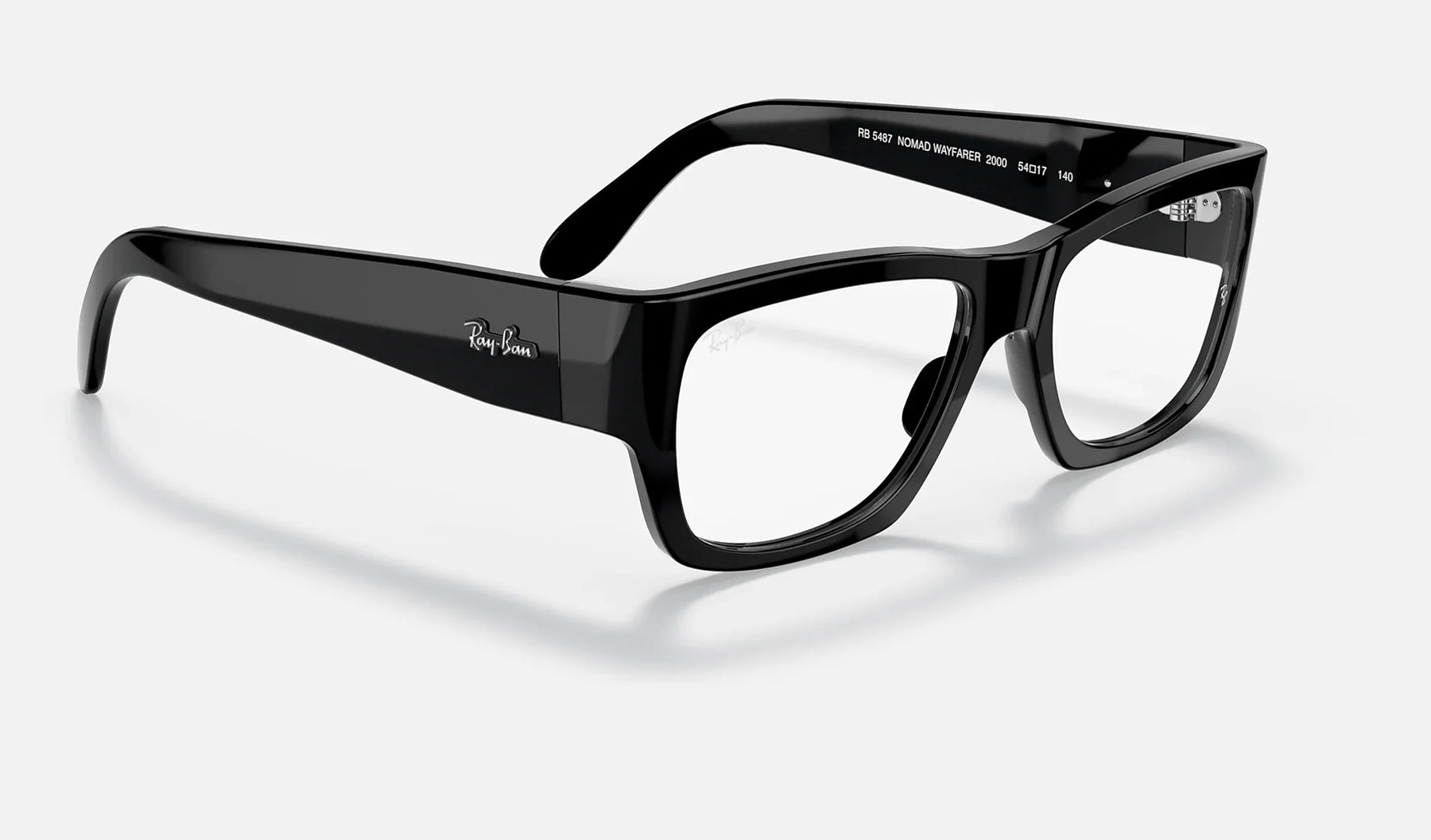 Ray Ban RX5487 Nomad Black Wayfarer Eyeglasses (RB5487)