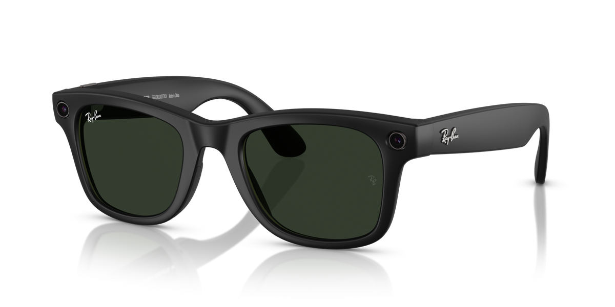 Ray-Ban Meta AI RW4006 (Wayfarer) Spectacle Black with Transitions Medium