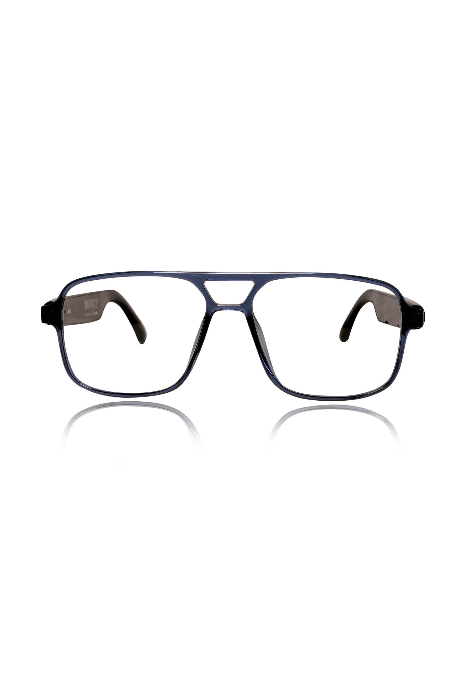 Jodykoes Square Smart Glasses with Speaker and Voice Assistant (Black)