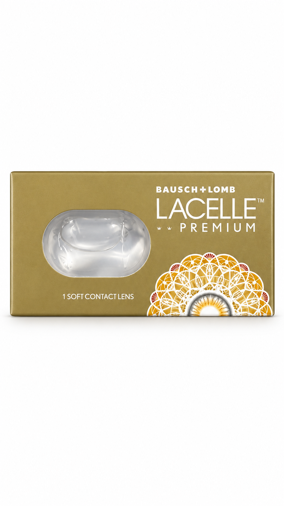 Bausch & Lomb Lacelle Premium GRAY Color Contact Lens (1 Lens/Box)