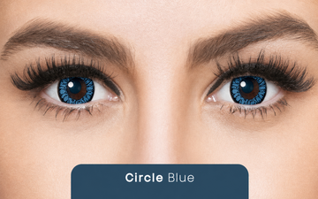 Bausch + Lomb Lacelle Circle Colour Monthly Contact Lens – Blue Single Lens Pack