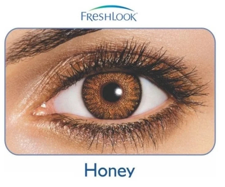 FRESHLOOK MONTHLY COLOR BLENDS CONTACT LENS (2 LENS) - HONEY