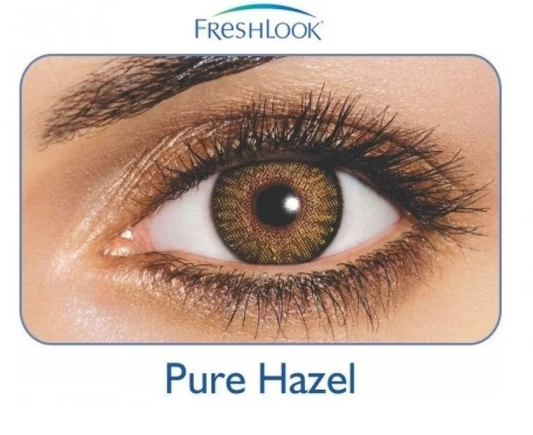 FRESHLOOK MONTHLY COLOR BLENDS CONTACT LENS (2 LENS) - PURE HAZEL