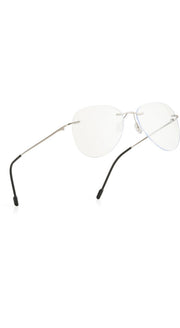 Aviator Signature Rimless Frame (Silver)