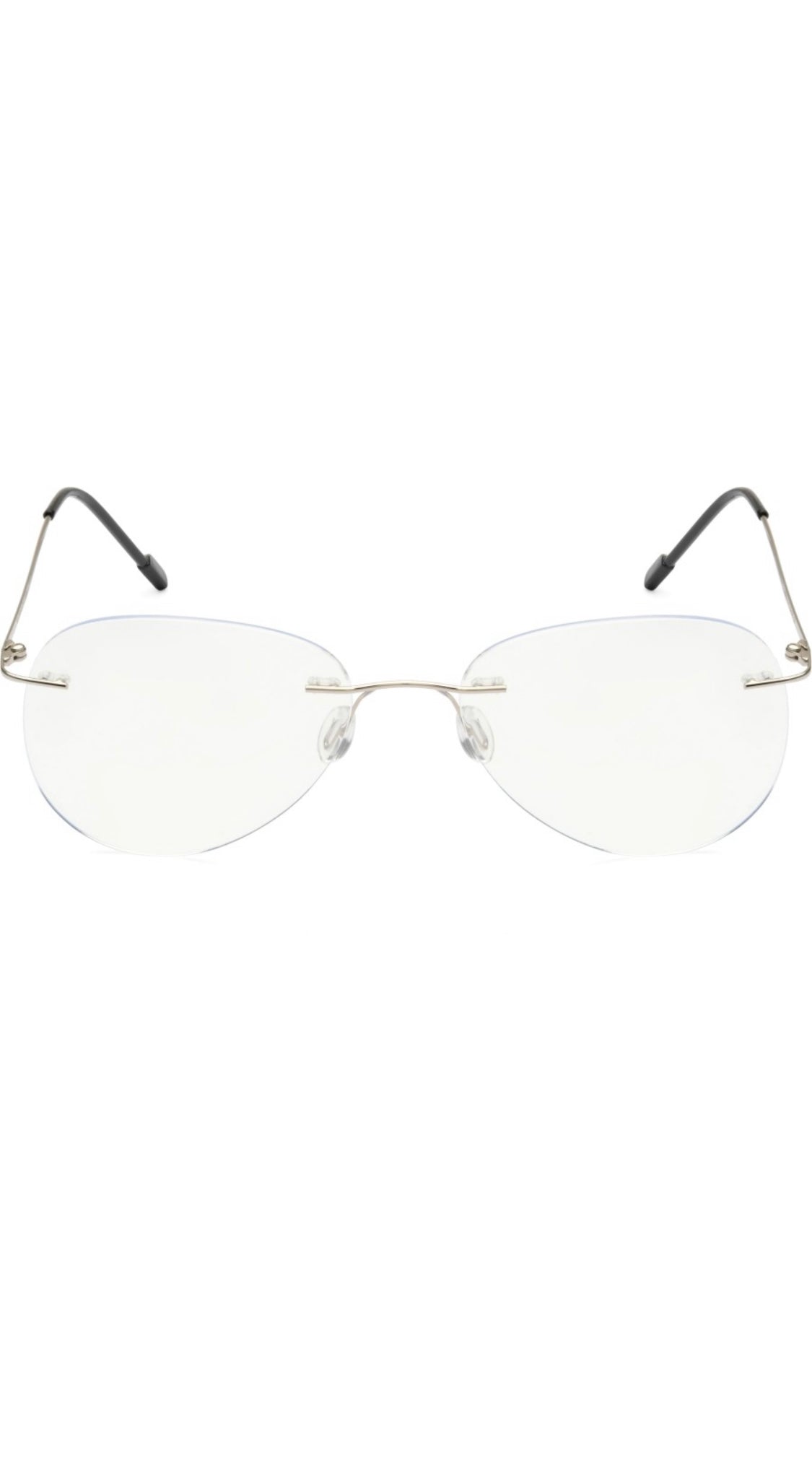 Aviator Signature Rimless Frame (Silver)