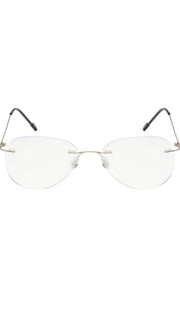 Aviator Signature Rimless Frame (Silver)