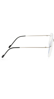 Aviator Signature Rimless Frame (Silver)