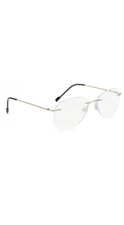 Aviator Signature Rimless Frame (Silver)