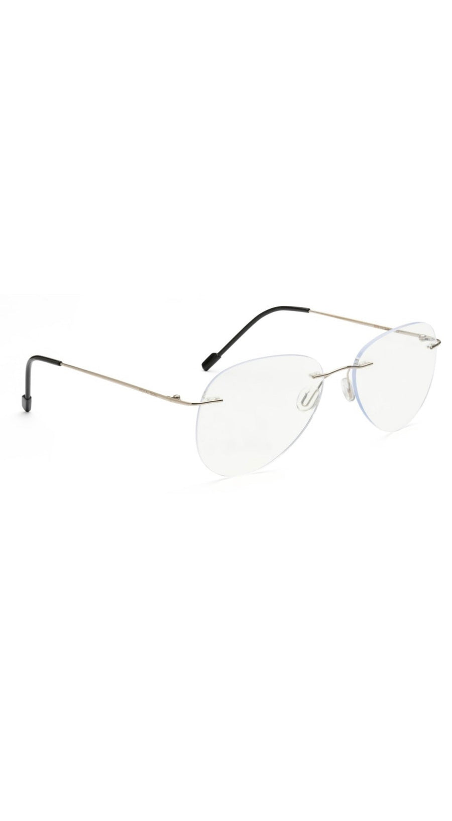 Aviator Signature Rimless Frame (Silver)