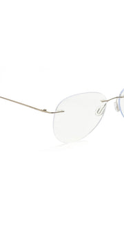 Aviator Signature Rimless Frame (Silver)