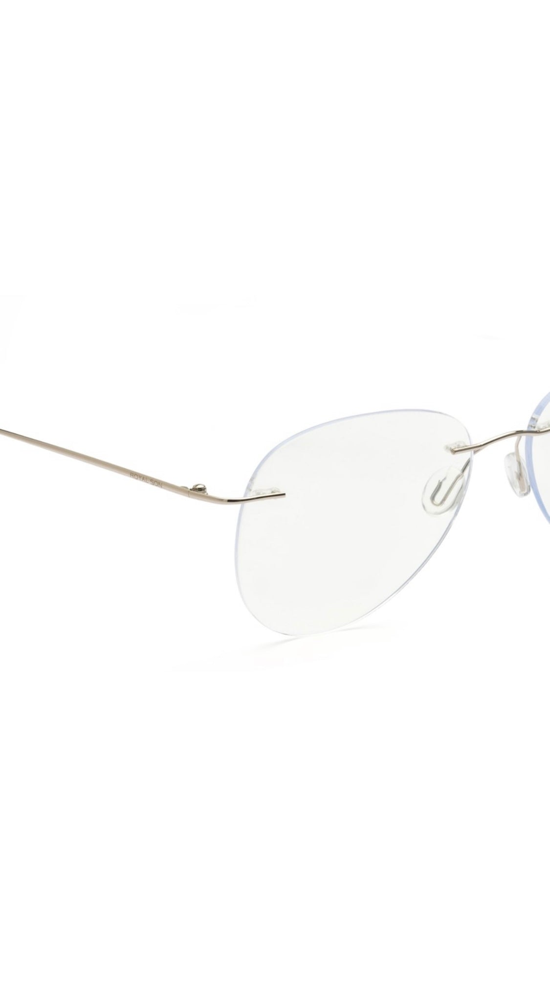 Aviator Signature Rimless Frame (Silver)