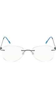 Aviator Signature Rimless Frame (Blue)