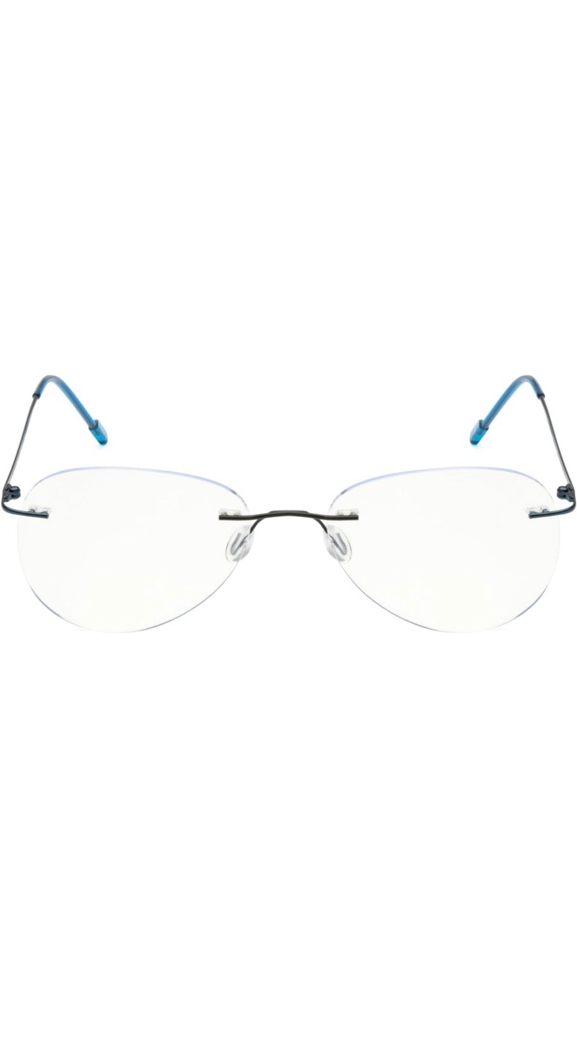 Aviator Signature Rimless Frame (Blue)
