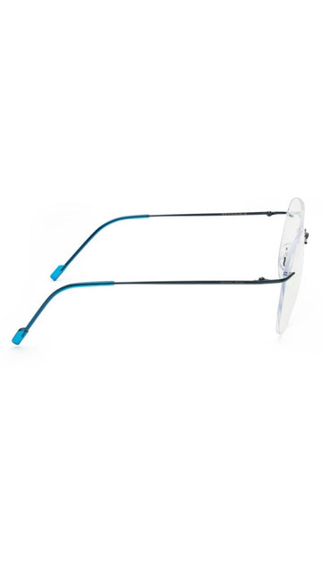 Aviator Signature Rimless Frame (Blue)