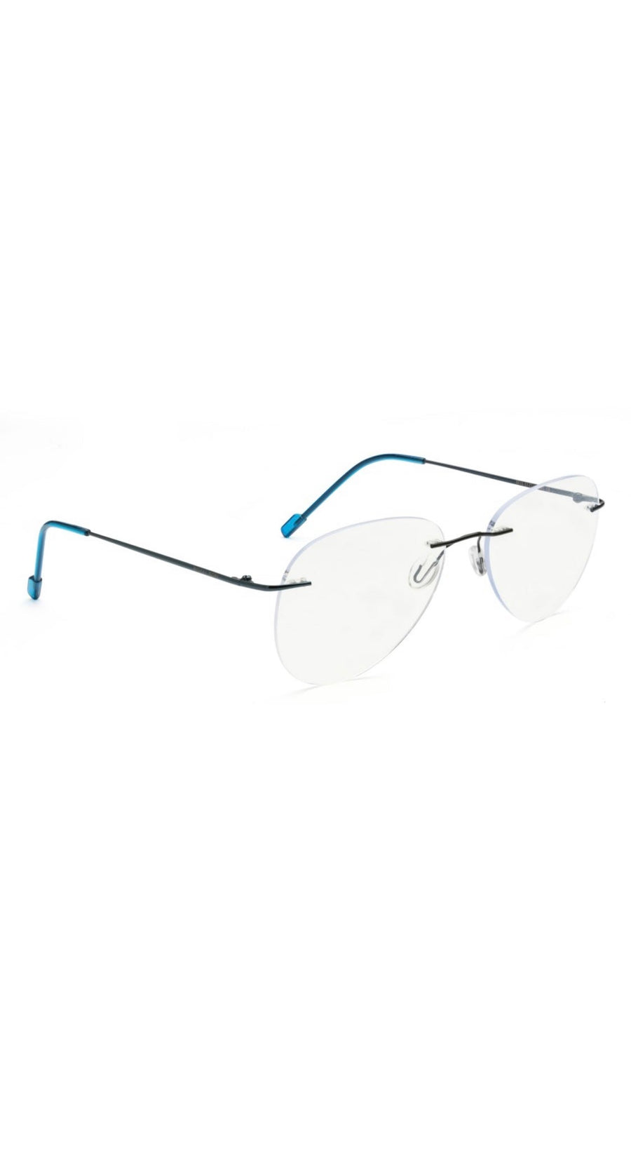 Aviator Signature Rimless Frame (Blue)