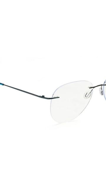 Aviator Signature Rimless Frame (Blue)