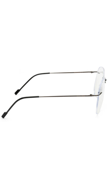 Aviator Signature Rimless Frame (Black)