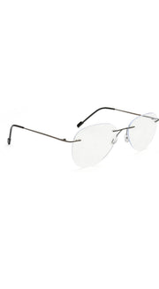 Aviator Signature Rimless Frame (Black)