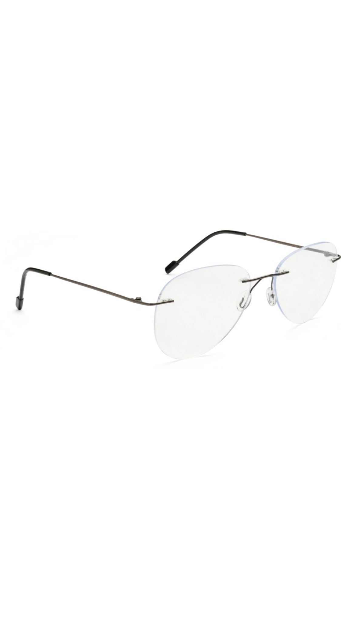 Aviator Signature Rimless Frame (Black)