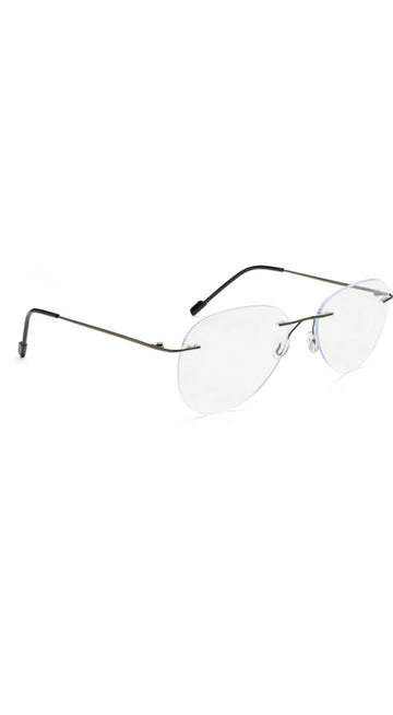 Aviator Signature Rimless Frame (Black)