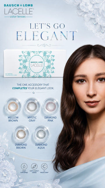 Bausch + Lomb Lacelle One-Day Daily Disposable Zero Power Colour Lenses