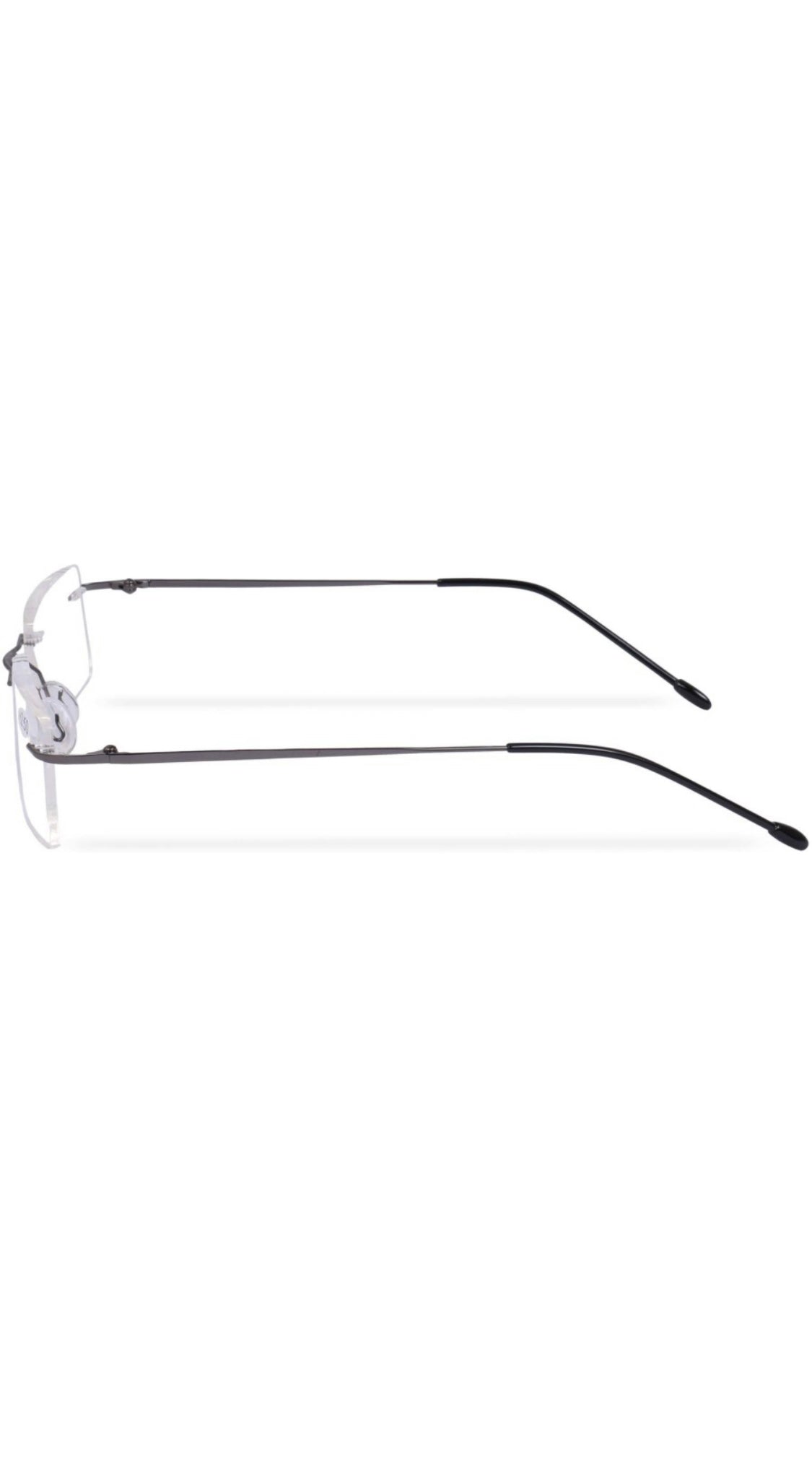 Rectangle Signature Rimless Frame (Black)