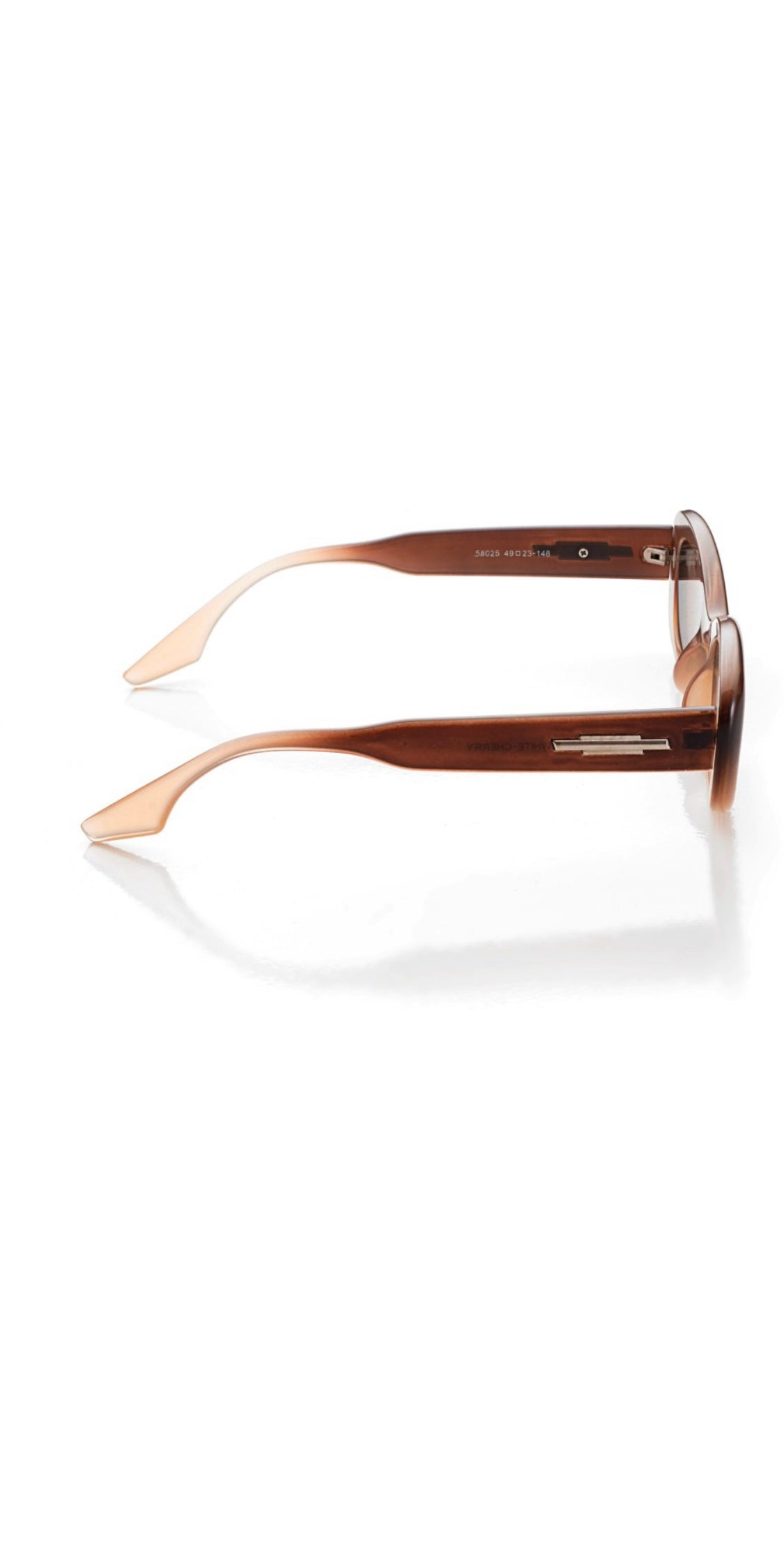 Series Obsession : Retro Style Vintage-Inspired Cat Eye Sunglasses Eyewear For Women (Brown)