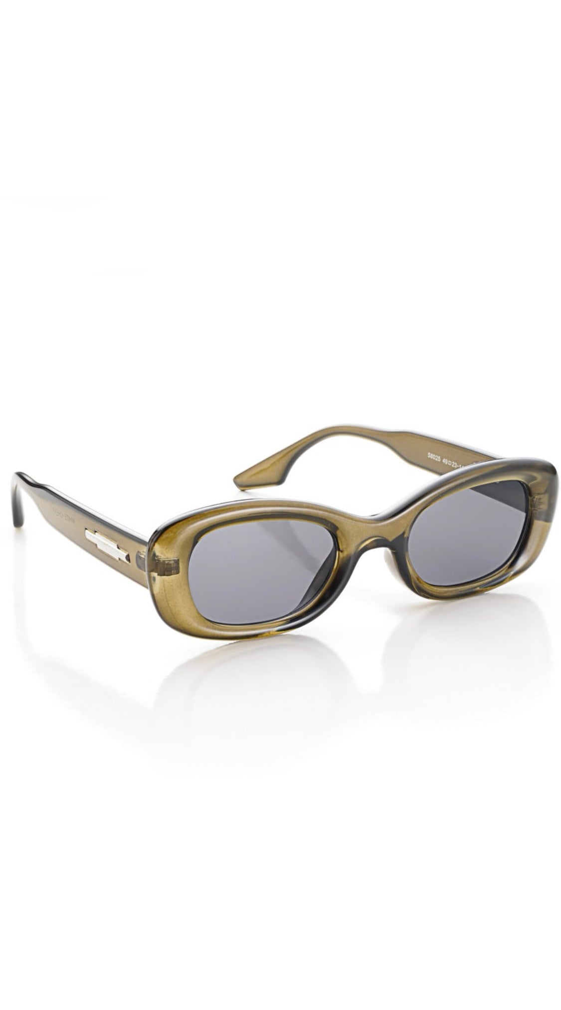 Series Obsession : Retro Style Vintage-Inspired Cat Eye Sunglasses Eyewear For Women (Olive)