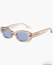 Series Obsession : Retro Style Vintage-Inspired Cat Eye Sunglasses Eyewear For Women (Light Blue)