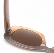 Series Obsession : Retro Style Vintage-Inspired Cat Eye Sunglasses Eyewear For Women (Brown)