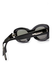Series Obsession : Retro Style Vintage-Inspired Cat Eye Sunglasses Eyewear For Women (Black)