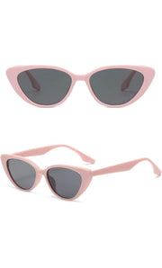 Series Obsession : Trendy UV Protection, Fashionable Women's Cat Eye Sunglasses Shades (Pink)