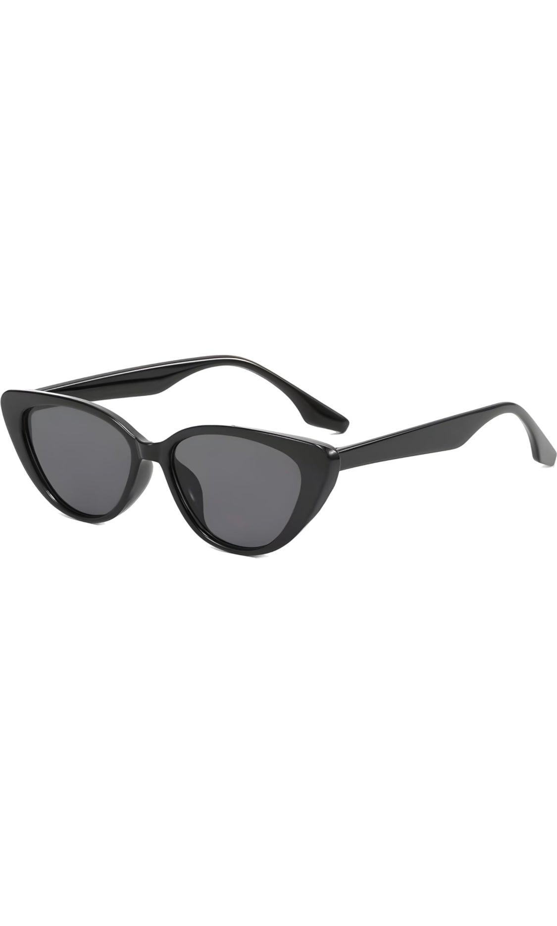 Series Obsession : Trendy UV Protection, Fashionable Women's Cat Eye Sunglasses Shades (Black)