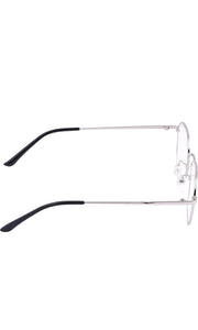 Premium Quality Hexagonal Metal Frame (Silver)