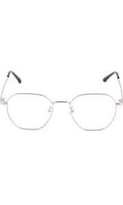 Premium Quality Hexagonal Metal Frame (Silver)