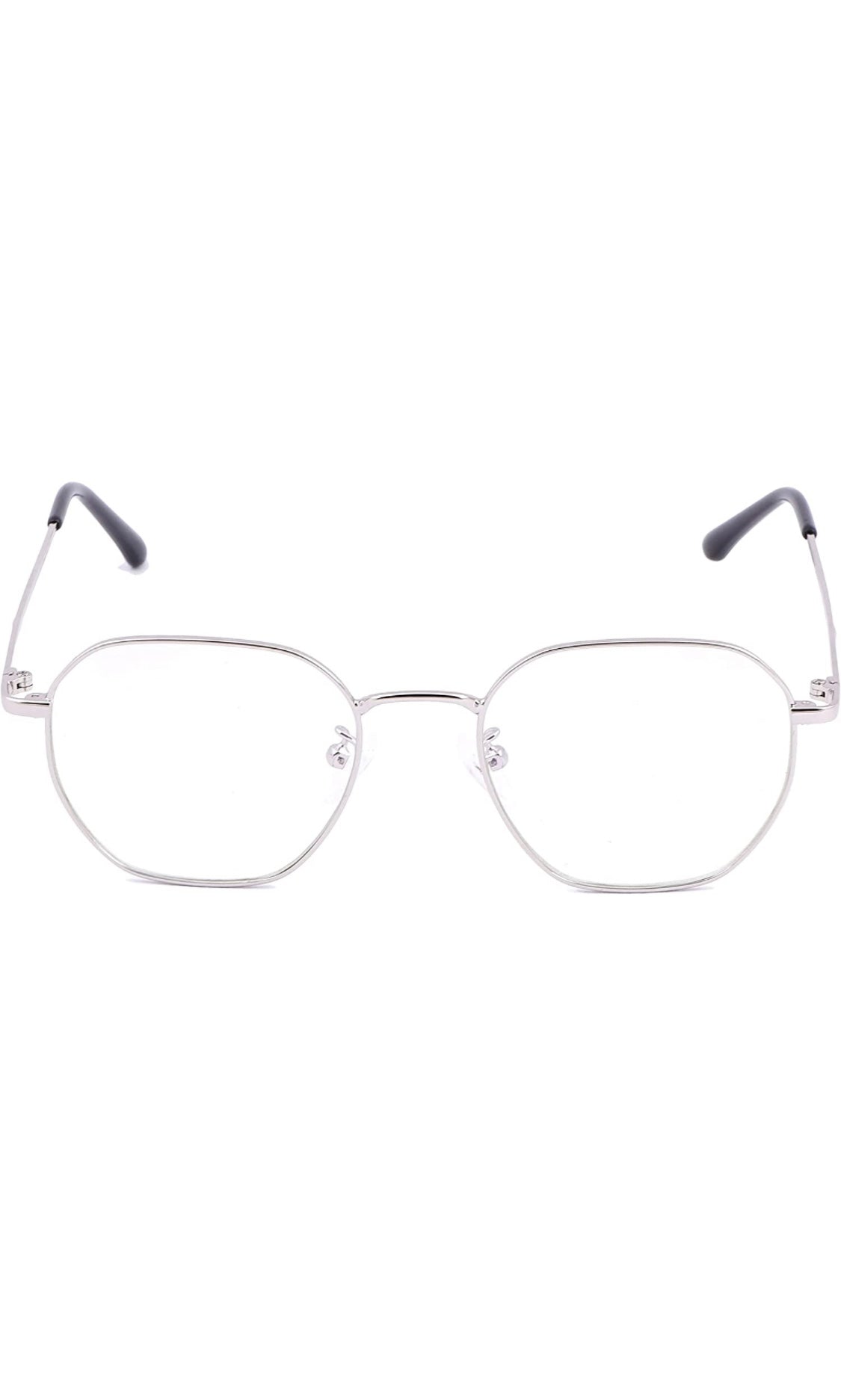 Premium Quality Hexagonal Metal Frame (Silver)