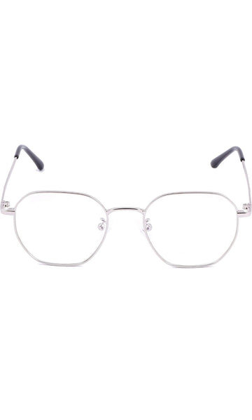 Premium Quality Hexagonal Metal Frame (Silver)