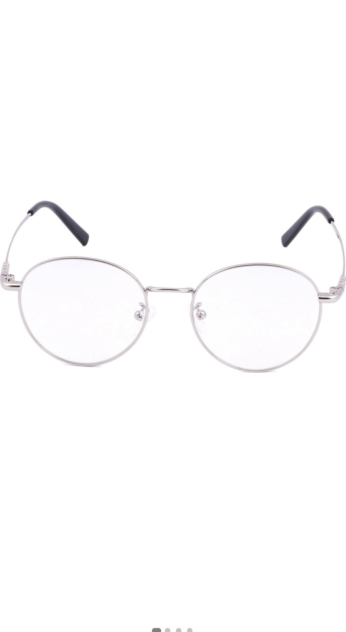 Elegant Looking Round Metal Frame (Silver)