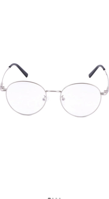 Elegant Looking Round Metal Frame (Silver)