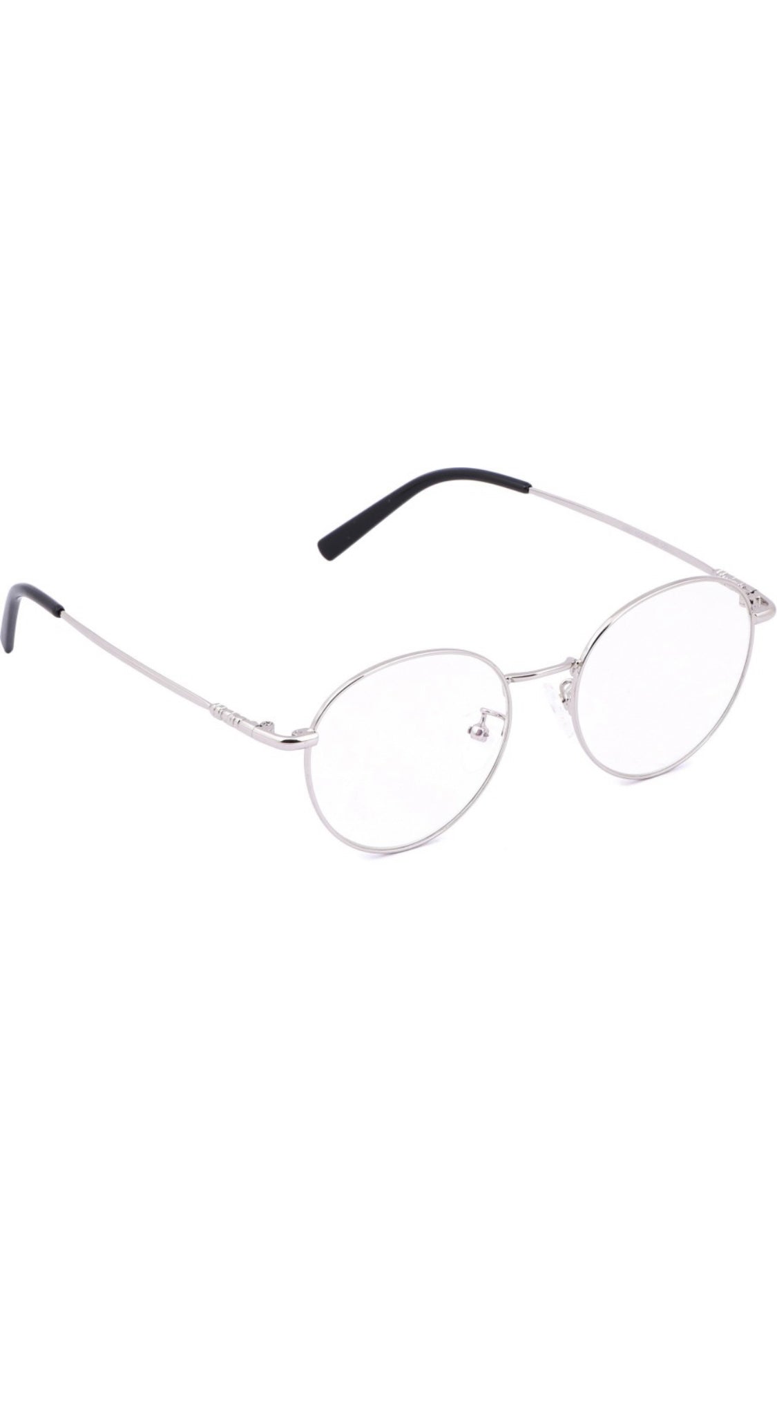 Elegant Looking Round Metal Frame (Silver)