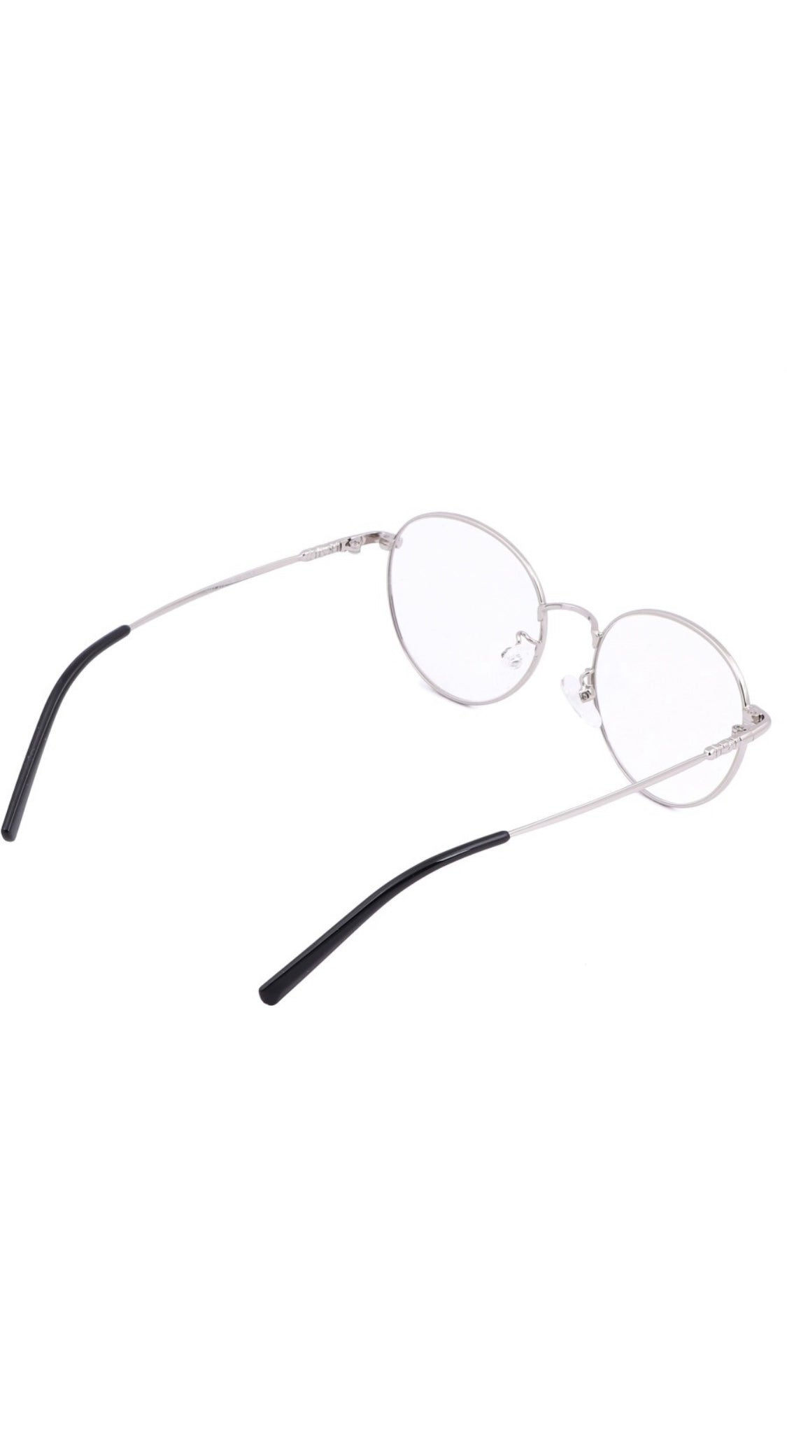 Elegant Looking Round Metal Frame (Silver)