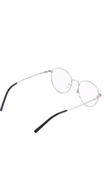 Elegant Looking Round Metal Frame (Silver)