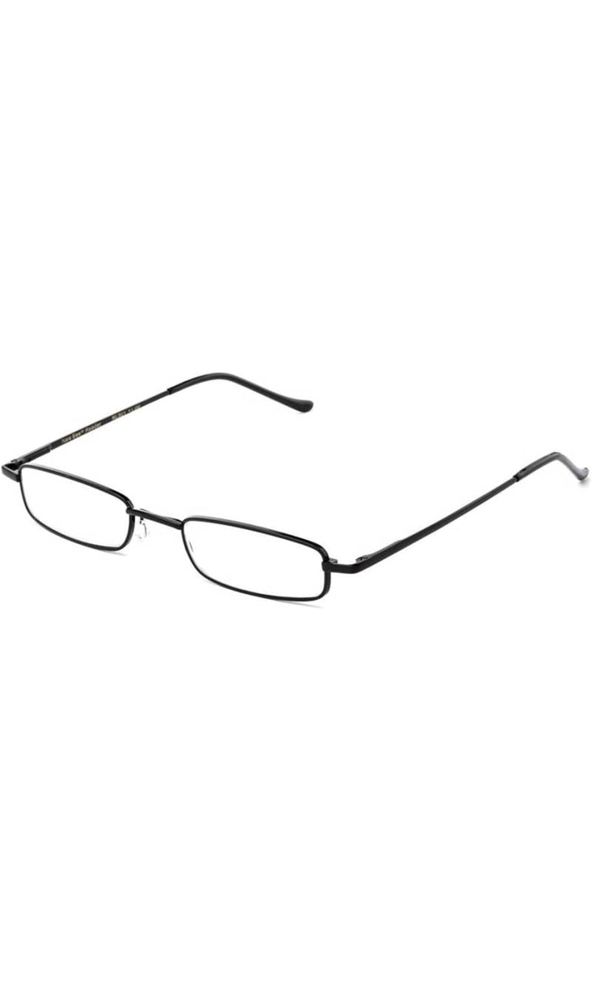 Stylish Thin Frame Reading Glasses / Chinese Pen Reading Glasses / Half Eye Shape Reading Glasses (Multicolour) Pack of 1