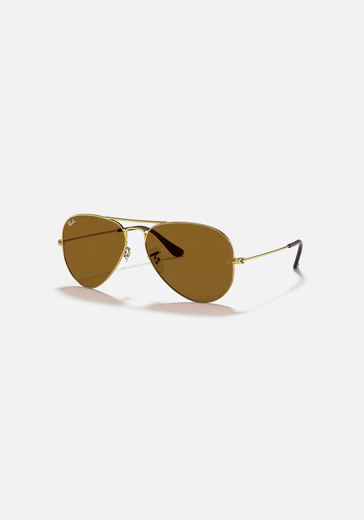 Ray-Ban Originals Classic Aviator Original RAY BAN Brown Sunglass RB3025 UV Protection Eyewear Shades (Gold and Brown)