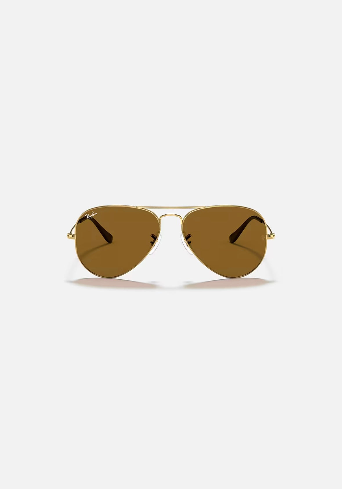 Ray-Ban Originals Classic Aviator Original RAY BAN Brown Sunglass RB3025 UV Protection Eyewear Shades (Gold and Brown)