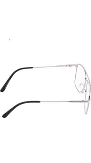 Premium Looking Metal Square Frame (Black & Silver)